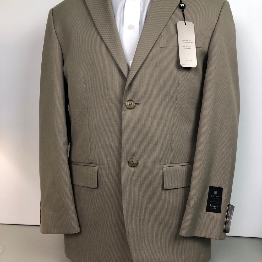 Haggar Suit Up System Sport Coat Size 38R NWT